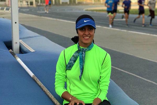 سپیده توکلی پشت مانع 180 سانتی متری ماند