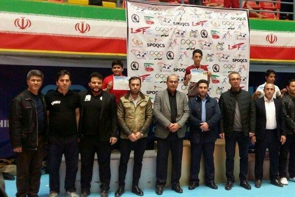 نمین به مقام قهرمانی رقابت های اسپوکس استان اردبیل دست یافت