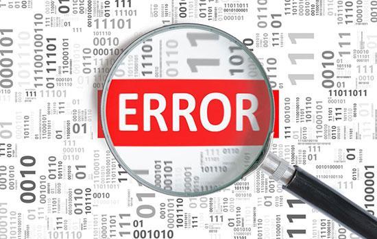 رایج ترین خطا ها در اینترنت و نحوه برطرف کردن آن ها