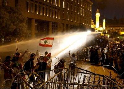 معترضان اطراف کاخ ریاست جمهوری لبنان را ترک کردند