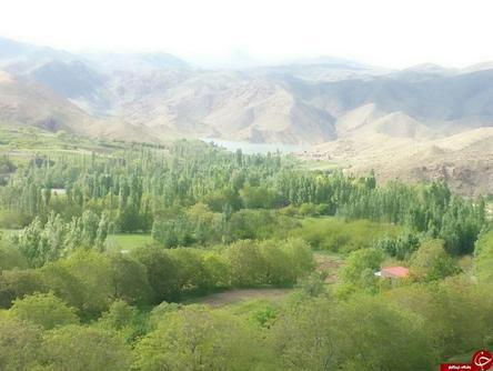 نمایی از طبیعت بهاری در حسین آباد