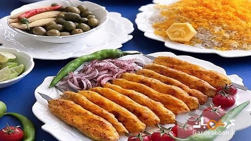 طرز تهیه کباب تابه اى با عطر کره و زعفران