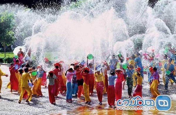 جشن آب پاشونک؛ یک رسم و آیین باستانی در آغاز تابستان