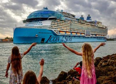 Icon of the Seas بزرگترین کشتی تفریحی دنیا